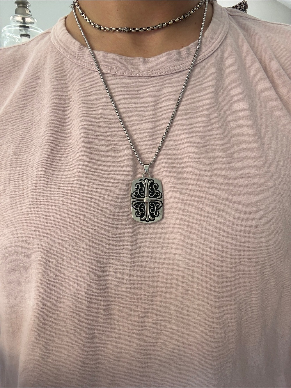 Silver Pendant Necklace